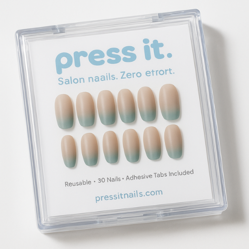 Cotton Candy Press On Nails