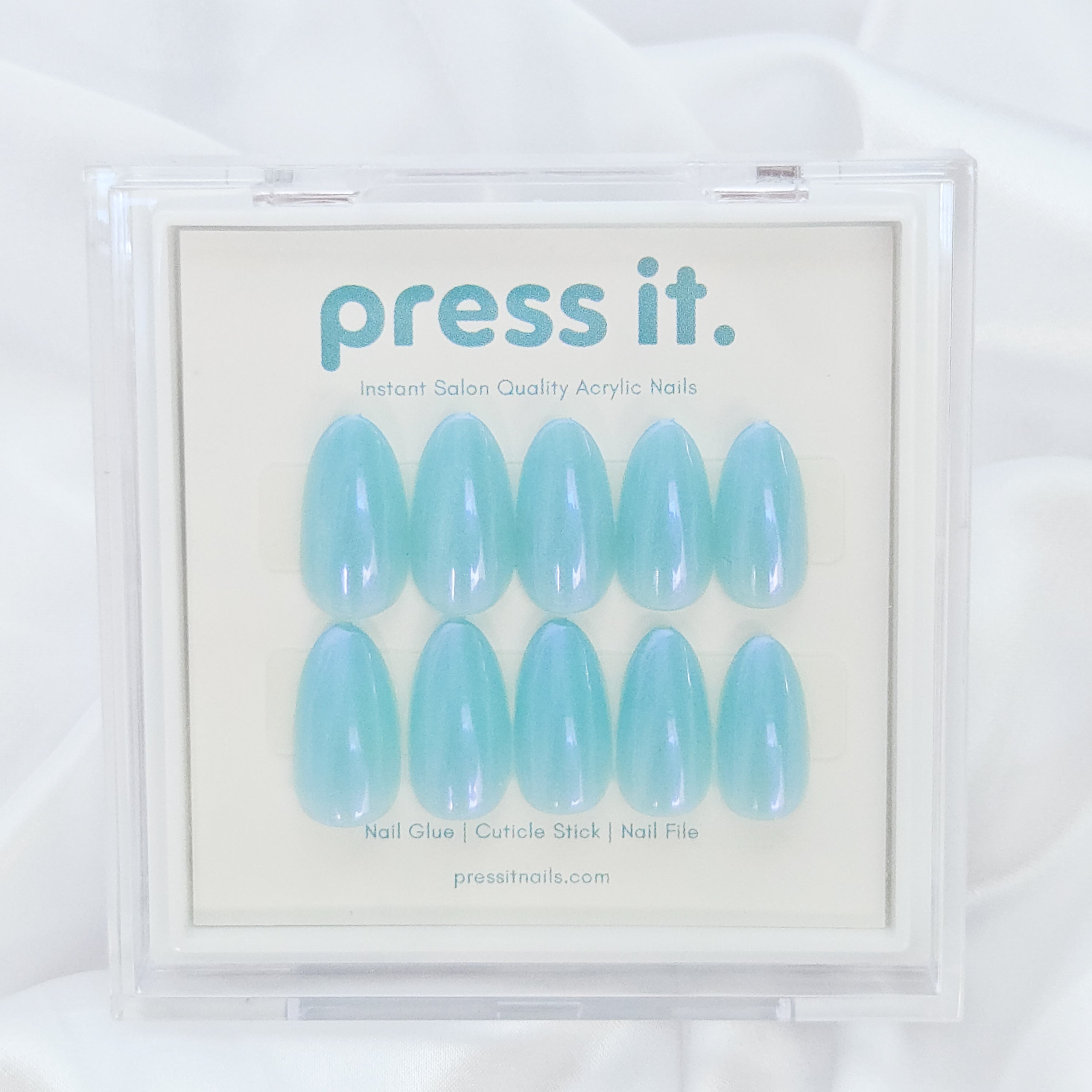 Glacier Press On Nails